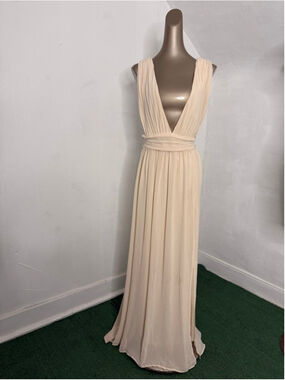 love by design athen plunging v neck maxi dress NWT $100 SZ XLARGE Love X Design Athena Plunging V Neck Maxi Dress Black